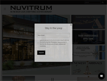 Tablet Screenshot of nuvitrum.com